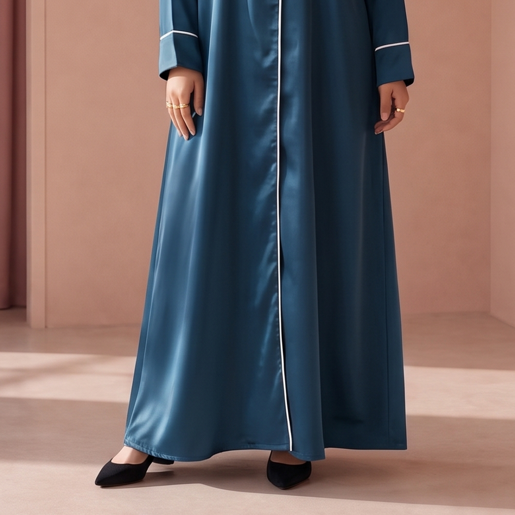 عباية زرقاء